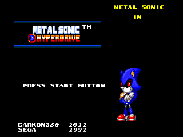 Metal Sonic Hyperdrive, The Fan Gaming Archives Wiki